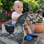 Liliputi puhatalpú szandál Paws - Cobalt M