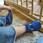 Liliputi puhatalpú szandál PAWS - Cobalt - Méret XXL