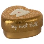 Maileg fogtartó - aranyszínű