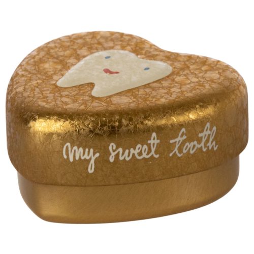 Maileg fogtartó - aranyszínű