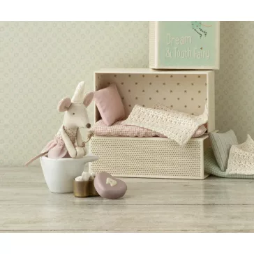 Maileg fogtartó - rózsaszín, mini