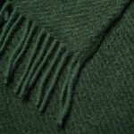 Klippan gyapjú pléd, Gotland - bottle green