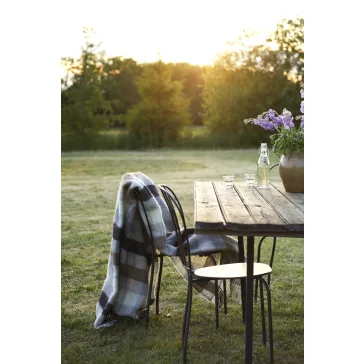 Klippan gyapjú pléd, Gotland - multi grey