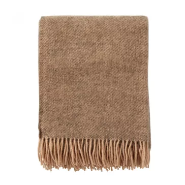   Klippan gyapjú pléd felnőtteknek, Gotland - beige, 130x200