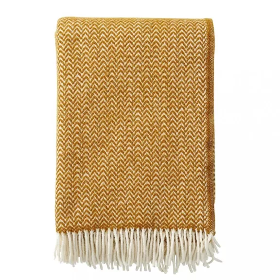 Klippan gyapjú pléd felnőtteknek, Chevron - Caramel, 130x200 Klippan gyapjú pléd felnőtteknek, Chevron - Caramel, 130x200