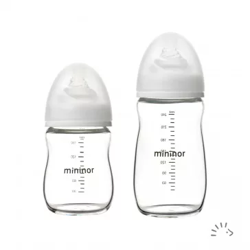 Mininor üvegcumisüveg 160ml