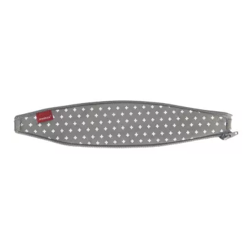   Manduca ZIP IN ellipszis alakú hátbővítő kiegészítő babahordozóhoz, WildCrosses grey