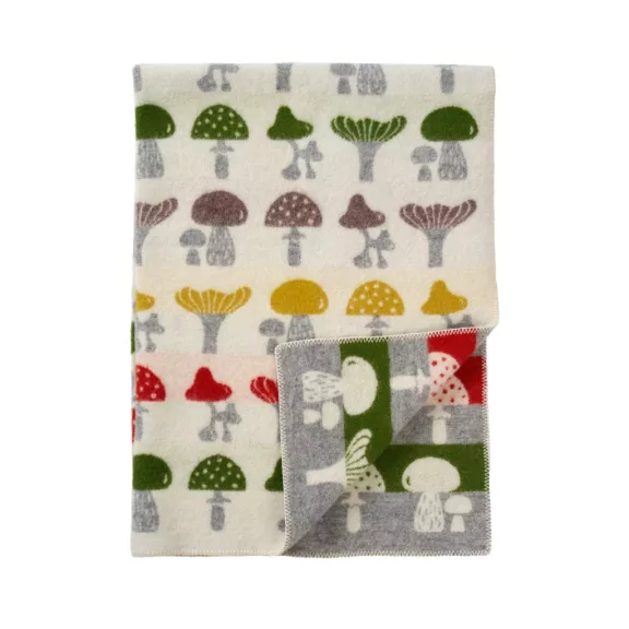 Klippan gyapjú takaró, Mushroom multi Klippan gyapjú takaró, Mushroom multi