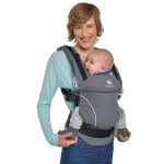 Manduca First csatos babahordozó - PureCotton DarkGrey 