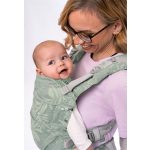 Manduca First csatos babahordozó - Limitált BotanicGreen