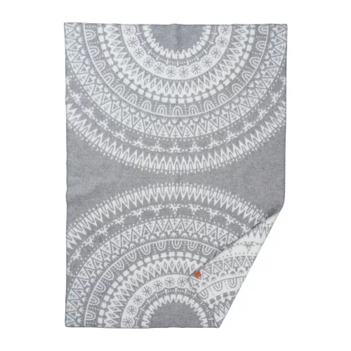 Klippan gyapjú pléd 130x180 - Island grey
