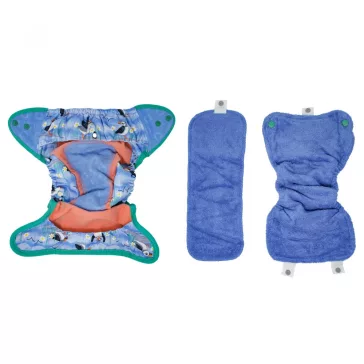 Pop-in patentos pelenka - Lunda Blue Puffin
