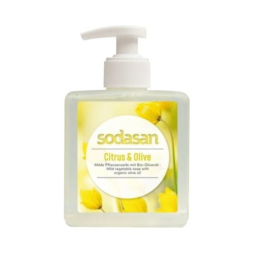 Sodasan bio folyékony szappan citrom-oliva pumpás (300 ml)