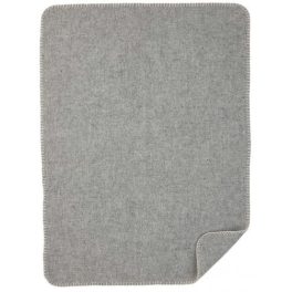 Klippan soft gyapjú babapléd, egyszínű - Szín szürke