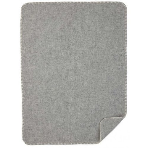 Klippan soft gyapjú babapléd, egyszínű - Szín szürke
