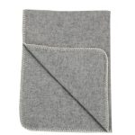 Klippan soft gyapjú babapléd, egyszínű - Szín szürke