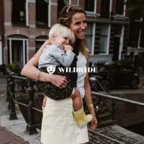 Wildride csípőhordozó - Grey leopard