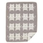 Klippan Little Me biopamut chenille babapléd