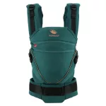Manduca XT biopamut csatos babahordozó - Denimteal-Toffee