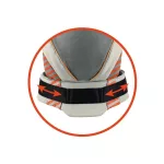 Manduca XT biopamut csatos babahordozó - Denimteal-Toffee