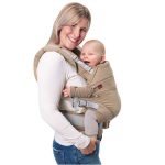 Manduca XT biopamut csatos babahordozó - Monochrome Nougat