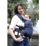 Manduca XT biopamut csatos babahordozó - Denimblue-Toffee