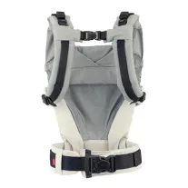 Manduca XT biopamut csatos babahordozó - grey-white