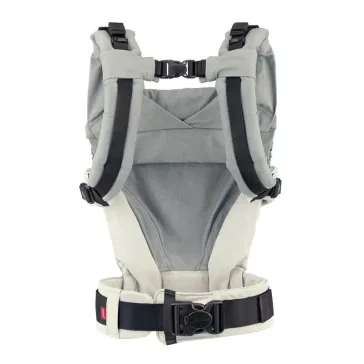 Manduca XT biopamut csatos babahordozó - grey-white