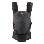 Manduca XT biopamut csatos babahordozó - Denimblack-Toffee