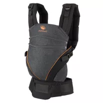 Manduca XT biopamut csatos babahordozó - Denimblack-Toffee
