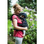 Manduca XT biopamut csatos babahordozó - Denimblack-Toffee