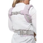 Manduca XT biopamut csatos babahordozó - Monochrome Lavender