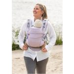 Manduca XT biopamut csatos babahordozó - Monochrome Lavender