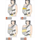 Manduca XT biopamut csatos babahordozó - RainbowNight Manduca XT biopamut csatos babahordozó - RainbowNight