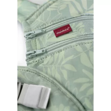   Manduca XT biopamut csatos babahordozó - Limited Edition - Botanic Green