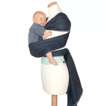 Manduca Twist babahordozó - grey-mint