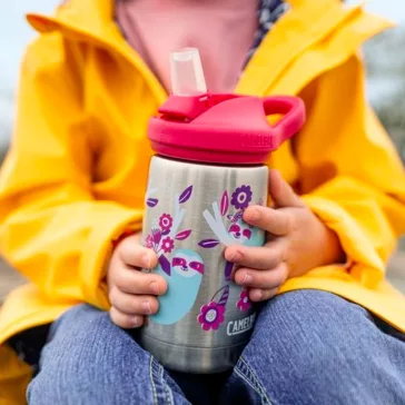   Camelbak Eddy+ kids fém hőtárolós kulacs, gyerek termosz 350ml, Bugs