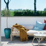 Klippan pamut pléd - Bubbles caramel - 140x200