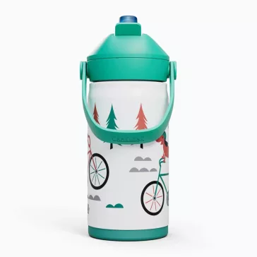   Camelbak Thrive flip hőtárolós gyerek kulacs - Biking dogs - 350 ml