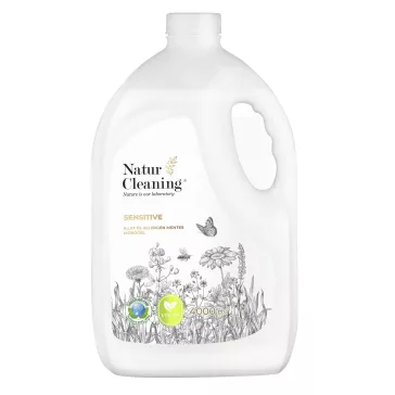   Naturcleaning Sensitive Illat,- és allergénmentes mosógél - 4 liter