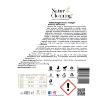   Naturcleaning Sensitive Illat,- és allergénmentes mosógél - 4 liter
