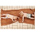 Vimse magas derekú úszópelenka - Green Shapes