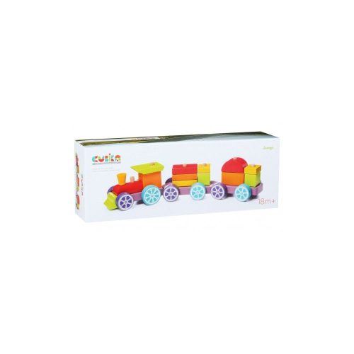 Cubika vonatépítő játék