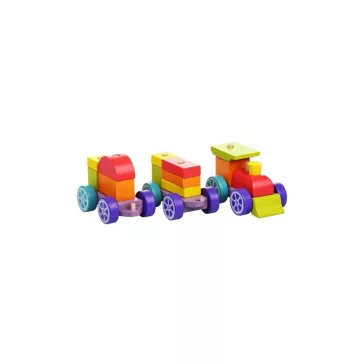 Cubika vonatépítő játék