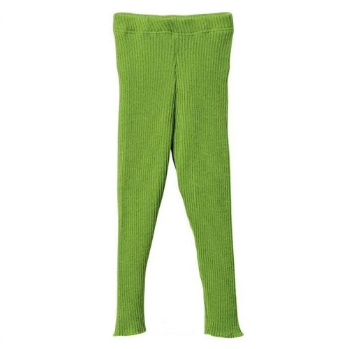 Disana gyapjú nadrág, leggings zöld - Méret 62/68
