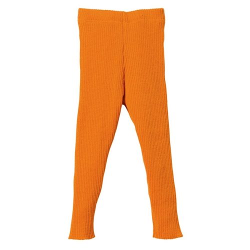 Disana gyapjú nadrág, leggings, narancs - Méret 62/68