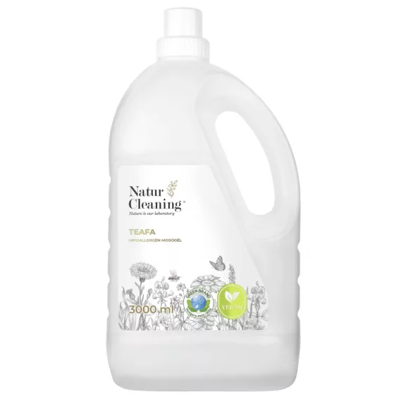 Naturcleaning Teafa-Aloe hipoallergén mosógél - 3 liter Naturcleaning Teafa-Aloe hipoallergén mosógél - 3 liter