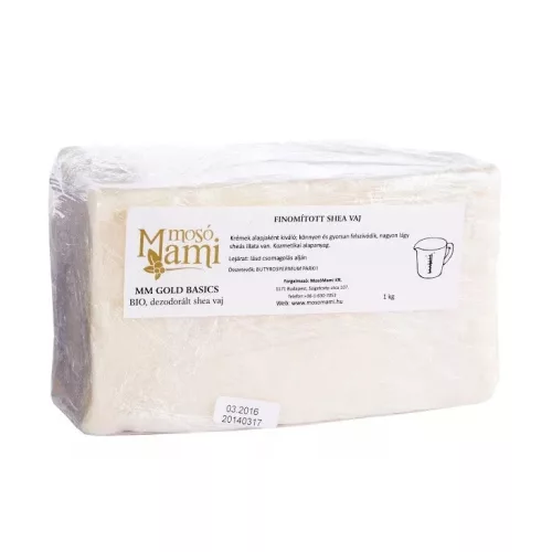Finomított bio shea vaj, utántöltő - Kiszerelés 500 g