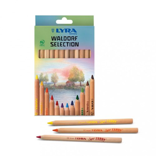 LYRA Super Ferby Waldorf selection, 12 színű ceruzakészlet
