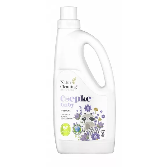 Csepke Baby mosógél levendula olajjal 3m+ 1 liter Csepke Baby mosógél levendula olajjal 3m+ 1 liter
